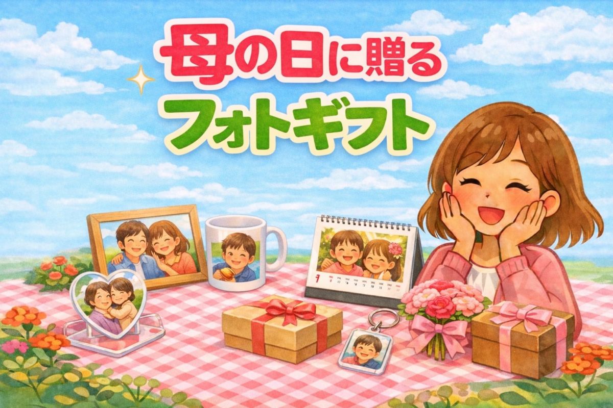 母の日に贈るフォトギフト｜失敗しない選び方